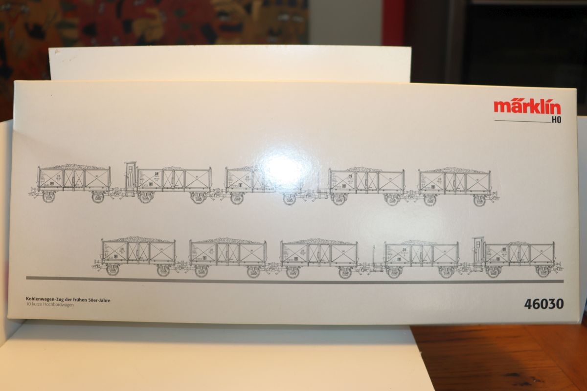 Märklin 46030, Wagen-Set offene Güterwagen, Epoche III