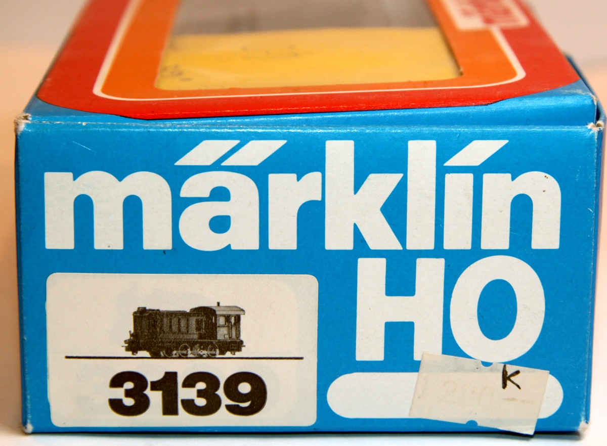 Originalverpackung Märklin 3139