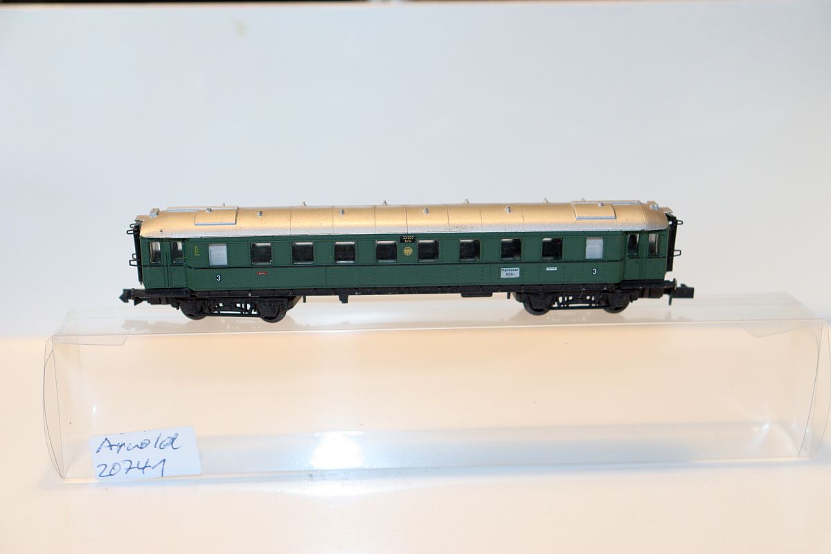 Arnold SW20741, grüner Personenwagen, 3 Klasse "Hannover - Köln"