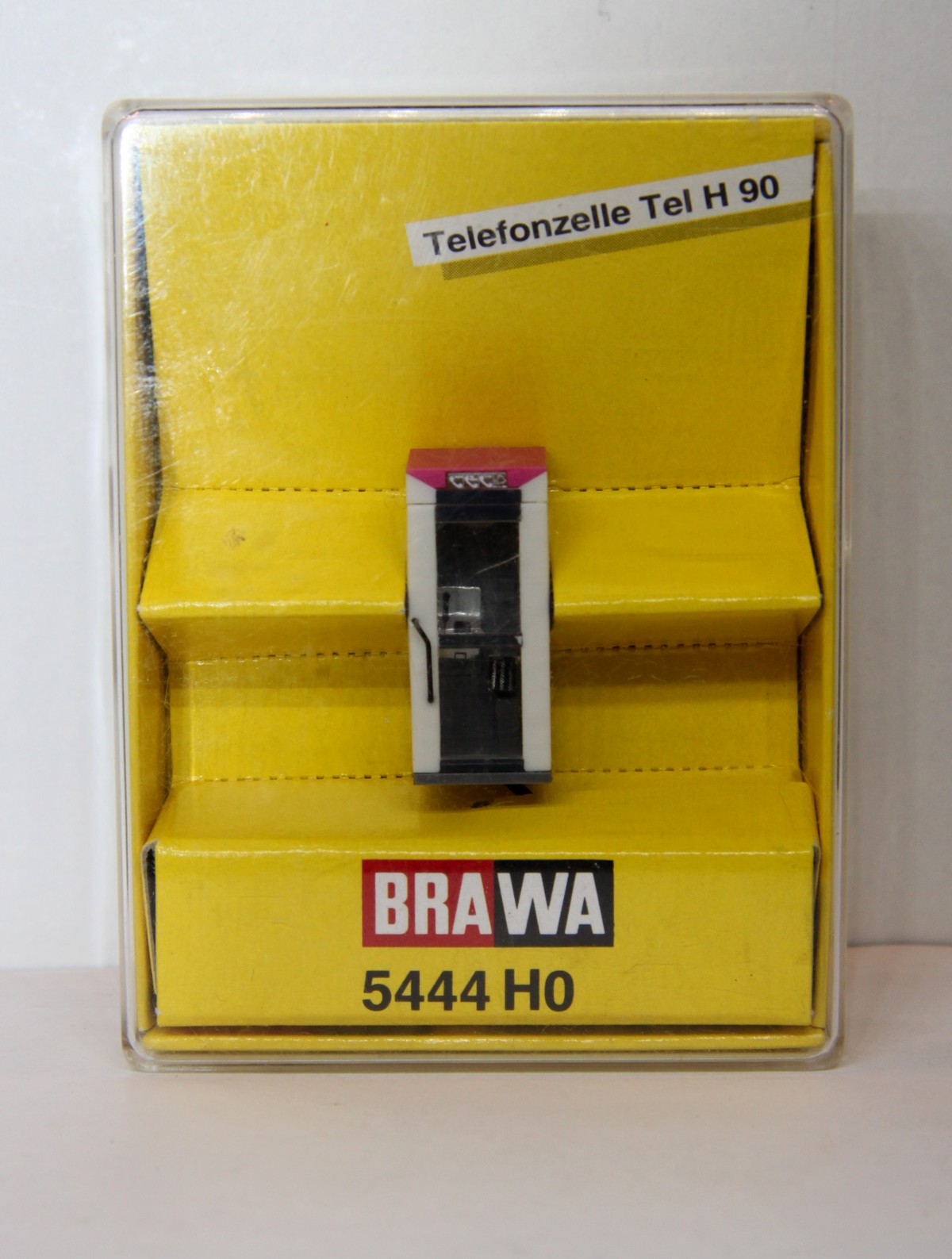 BRAWA 5444, Telekom Telefonzelle beleuchtet, für Spur H0, mit OVP