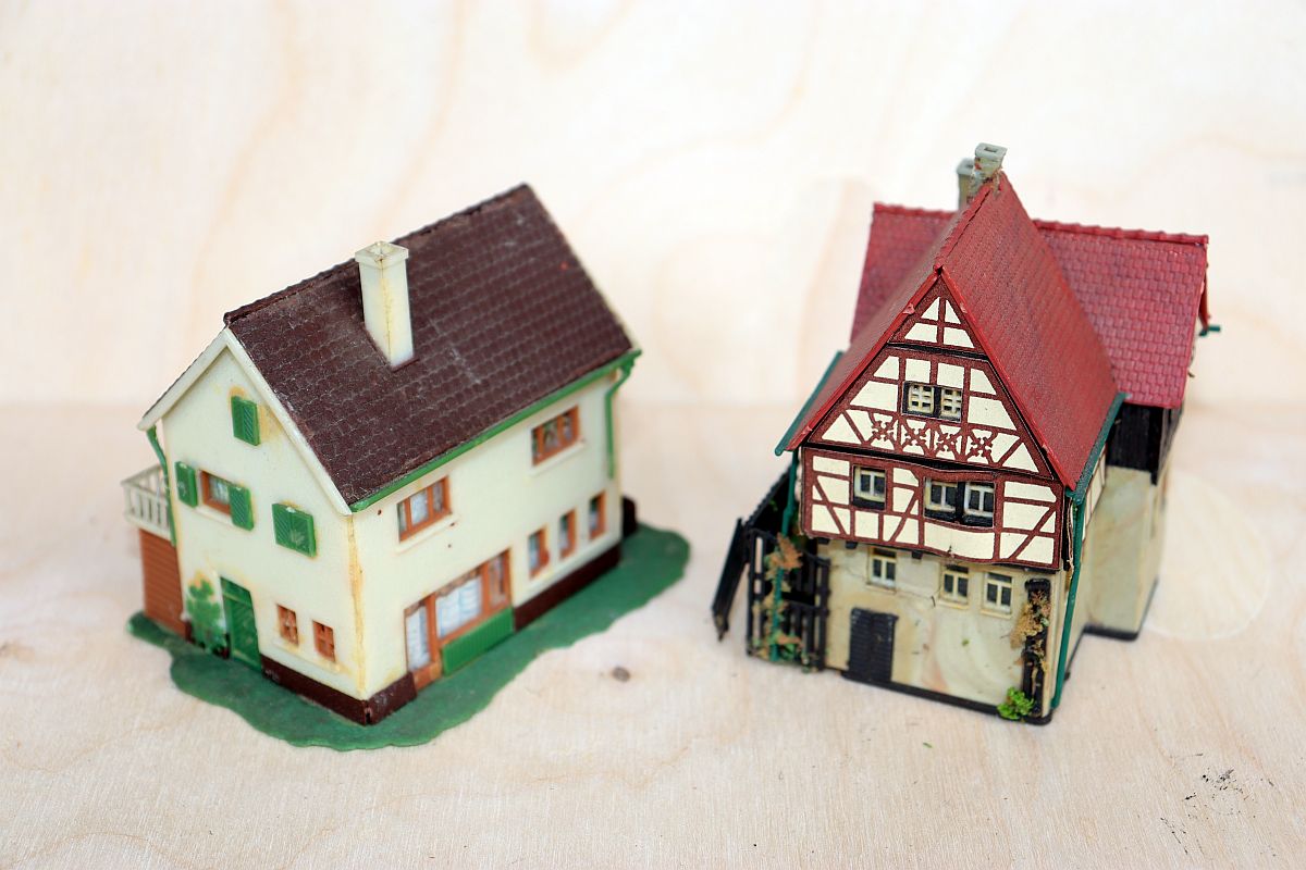 Model making N-gauge, Konvolut houses 1, SW 19268,
