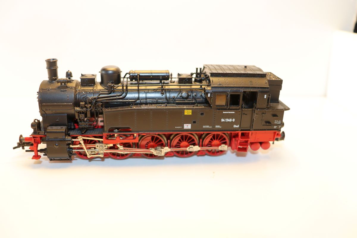 Fleischmann 4092, DR 94 1346-9 steam locomotive, Era 4, DC, for H0 gauge, see pictures, 