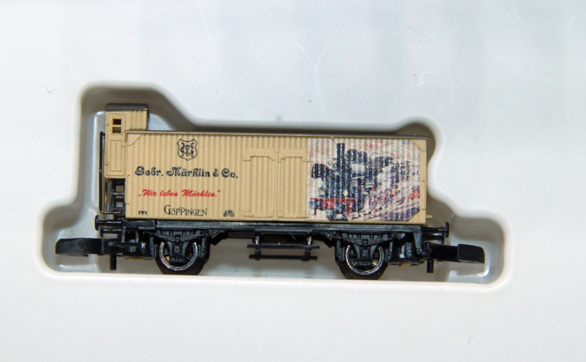 MÄRKLIN, , wagon with brakeman's cab, Z-gauge, with original box