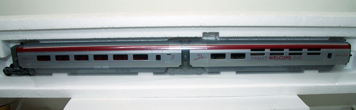 Märklin 43444, Ergänzungswagen-Set 3 zum THALYS PBKA,