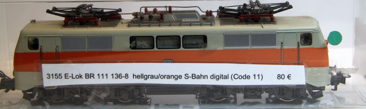 Märklin 3155, Elektrische Lokomotive,  BR 111 der DB (S-Bahn),