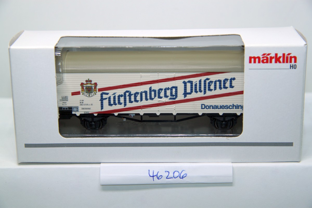 Märklin 46206, Bierwagen "Fürstenberg Pilsener  Donaueschingen" der DB 