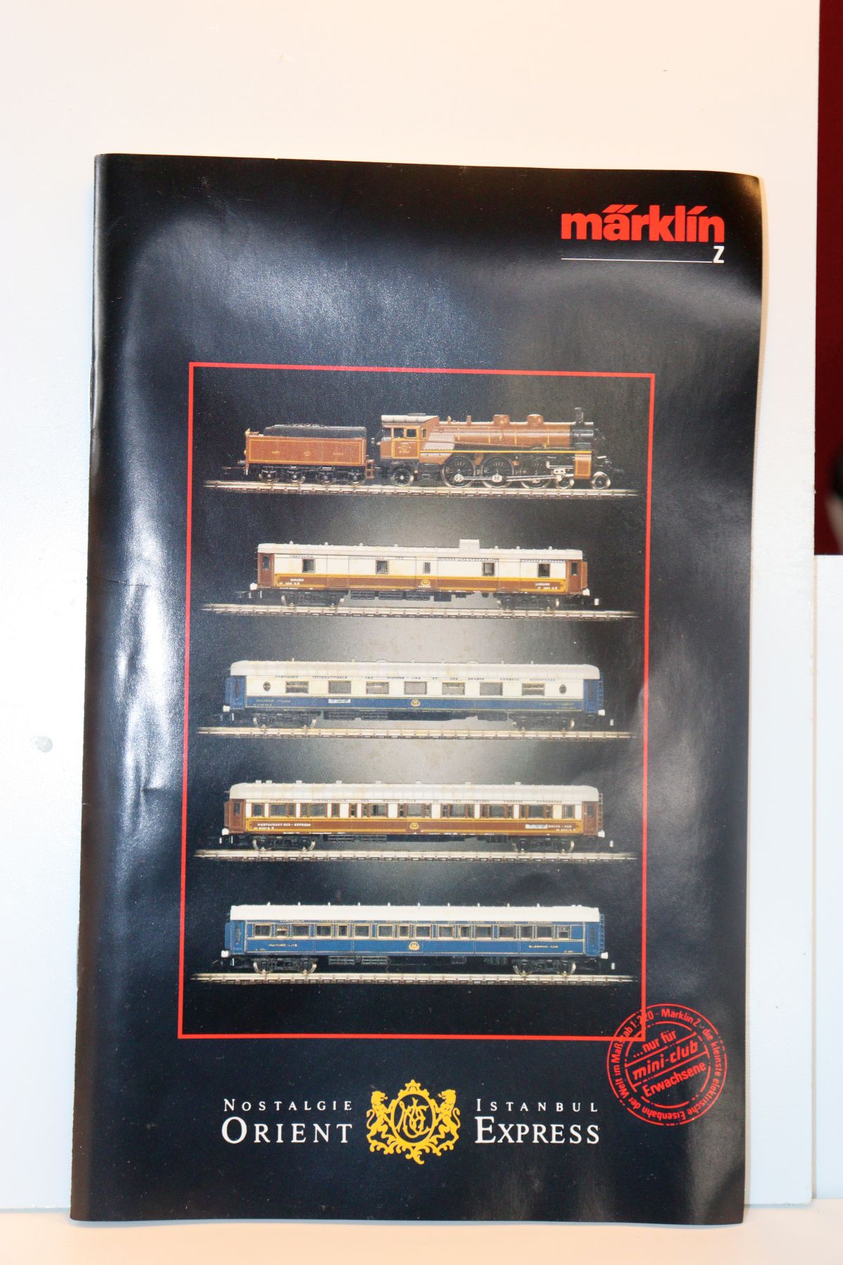 Märklin 8108, Orient-Express Nostalgie Istanbul, DC, für Spur Z, mit Originalverpackung