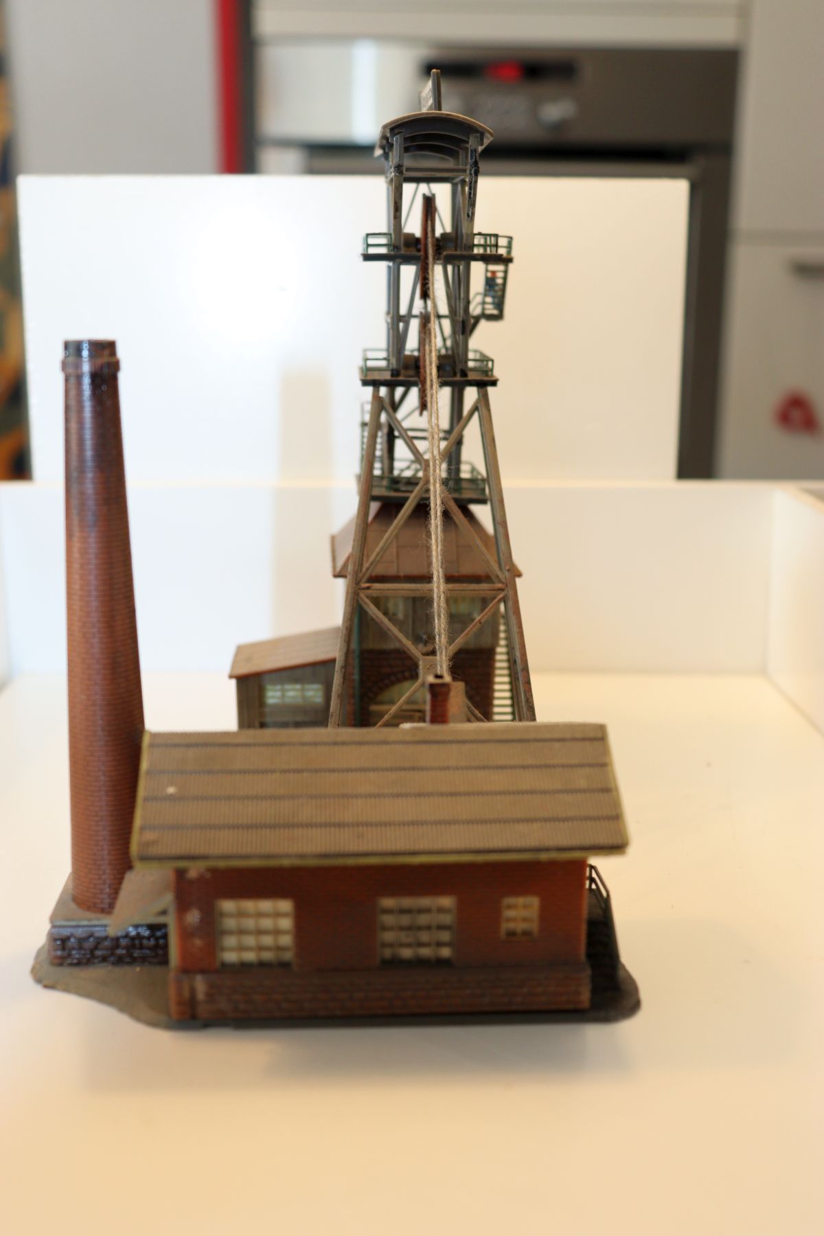 Model building SW21141, Faller mine "Königsgrube" (already assembled from a kit, the item comes from a dismantled layout), for N gauge,