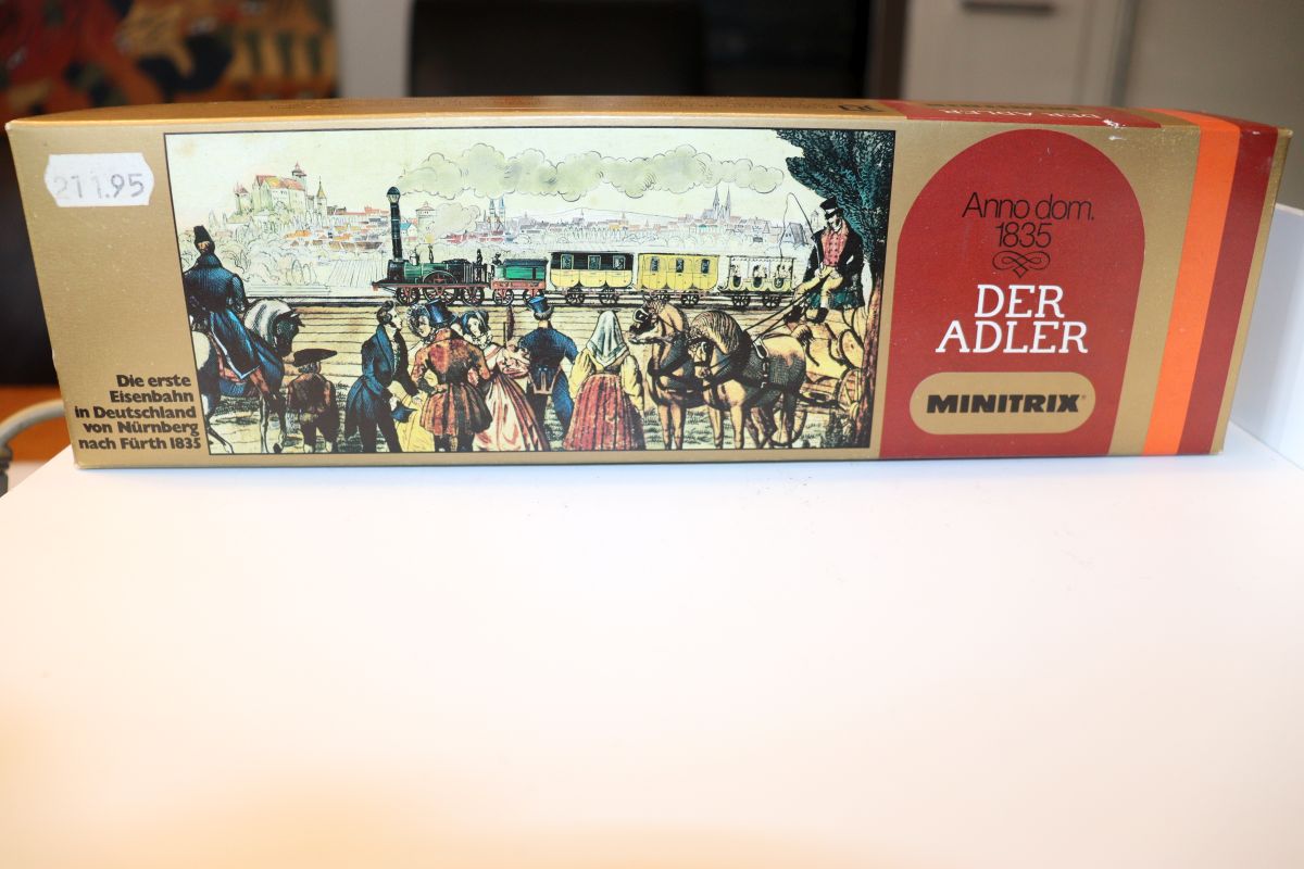Minitrix 1028, fünfteiliges Zug-Set "Der Adler, DC, Spur N