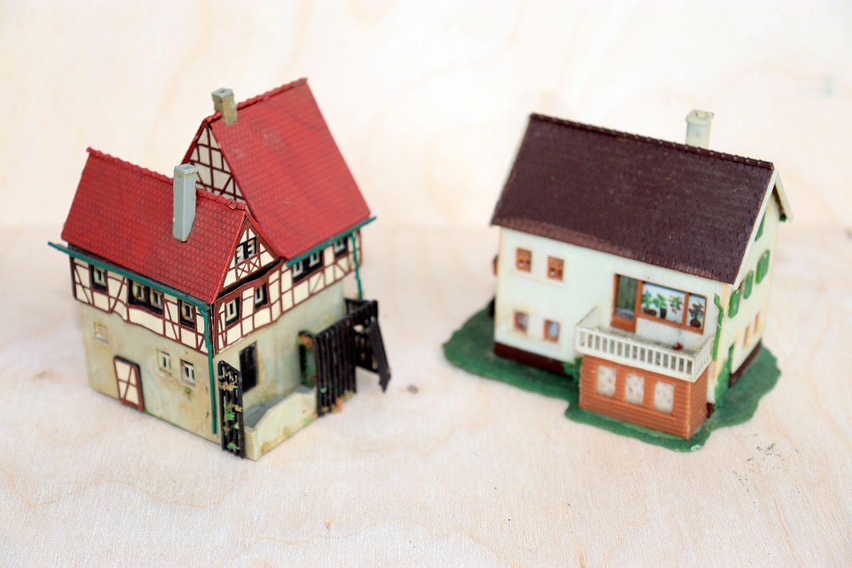 Model making N-gauge, Konvolut houses 1, SW 19268,