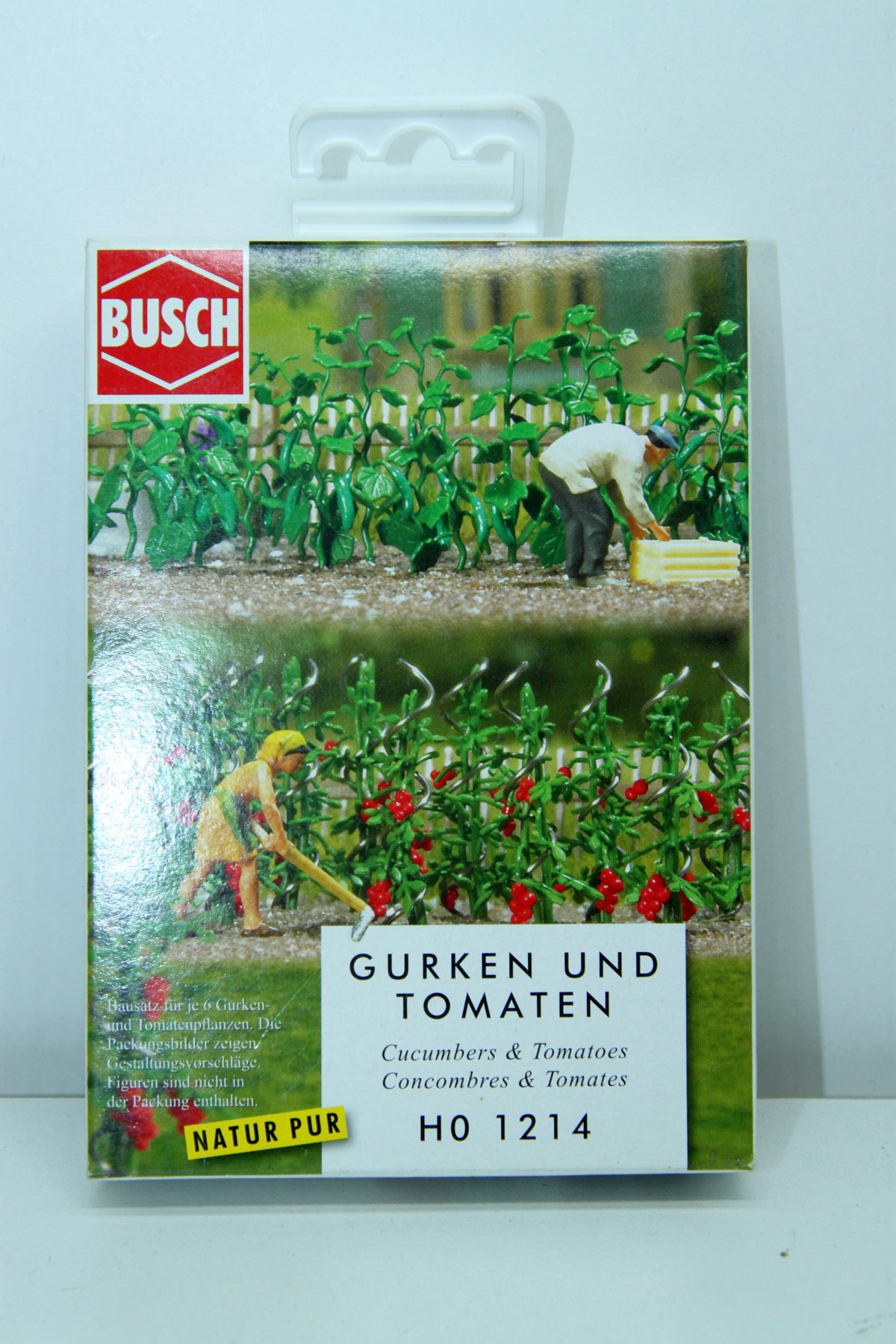 Busch 1214, Cucumbers and tomatoes, for gauge H0, with original box