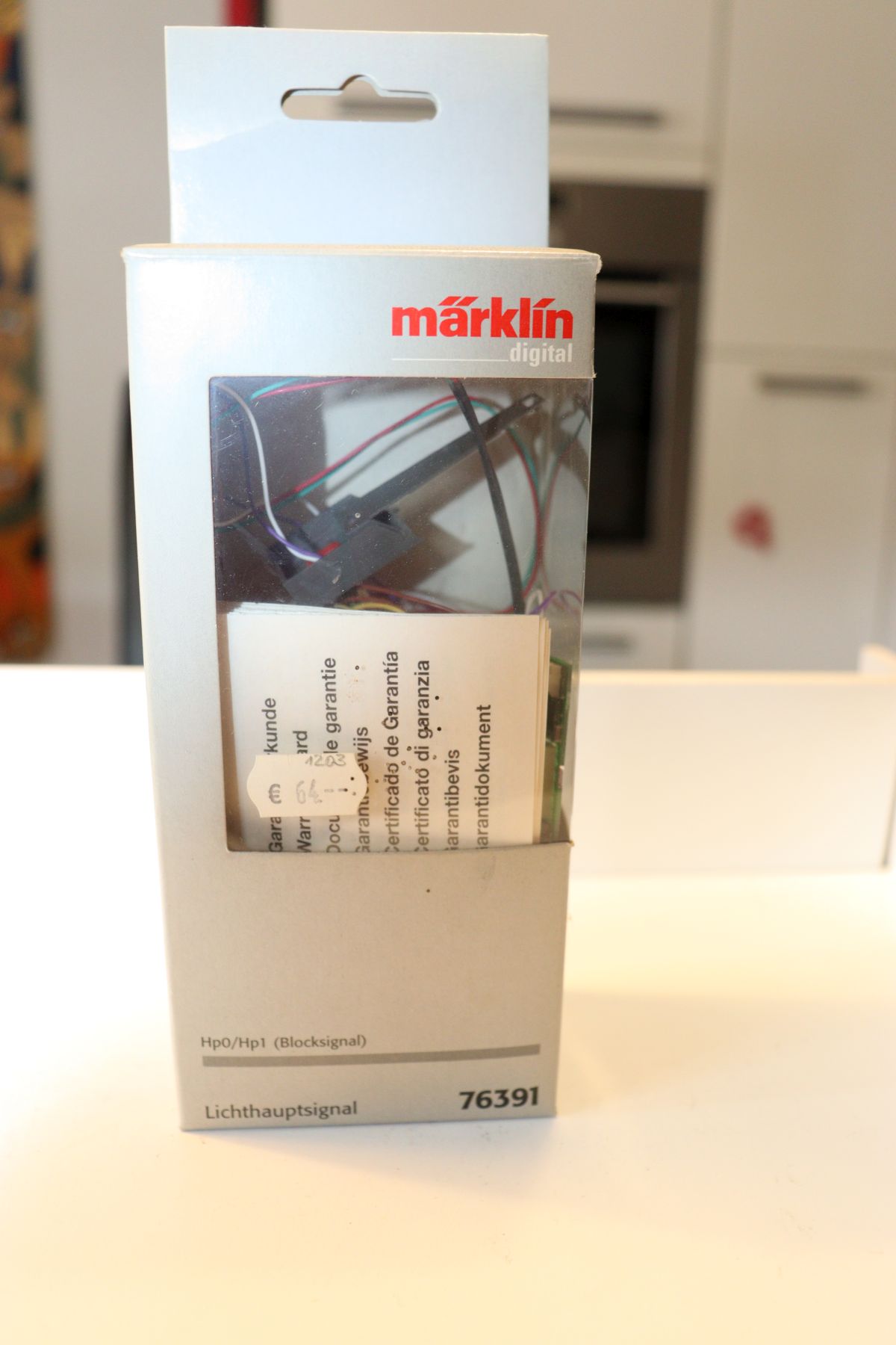 Märklin 76391, Lichthauptsignal  (Hp0/Hp1 (Blocksignal)