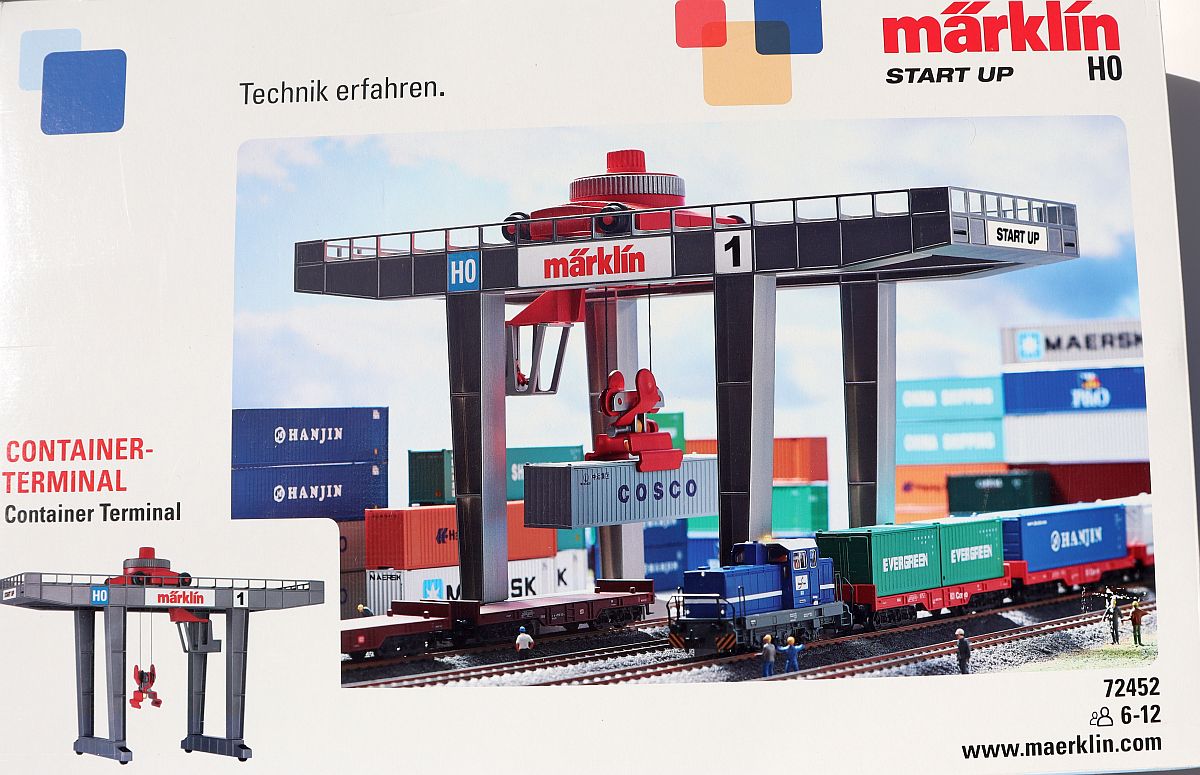 Märklin 72452, Start up, Containerterminal