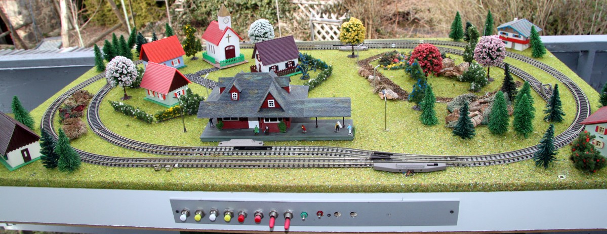 Modellbahnplatte Spur N, Platte 1