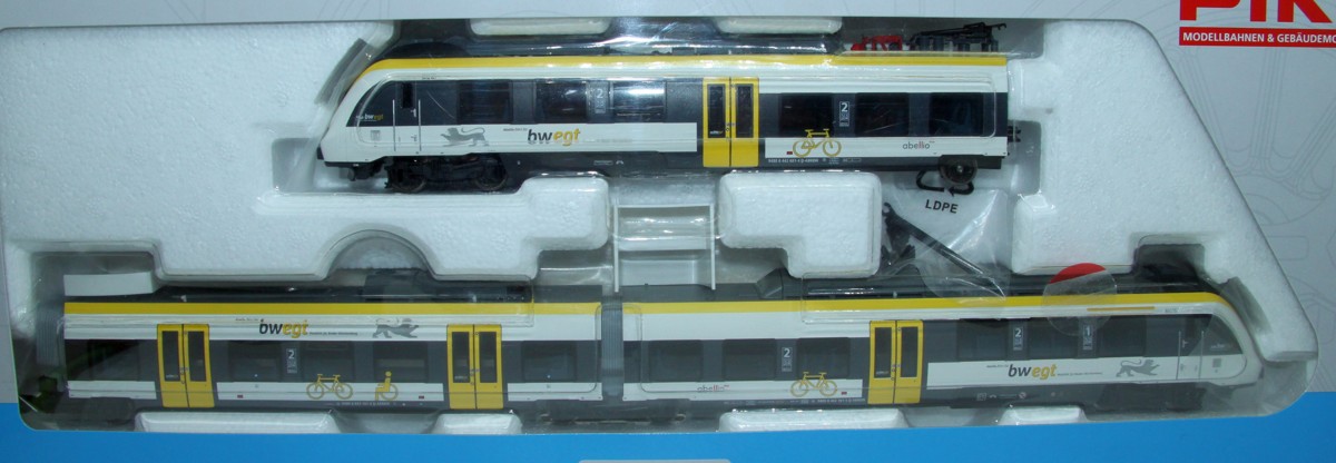 Piko 59309, Talent 2, Elektrotriebwagen ET 442 der DB für Wechselstrom, siehe Bilder,  AC, Spur H0, mit Originalverpackung. 