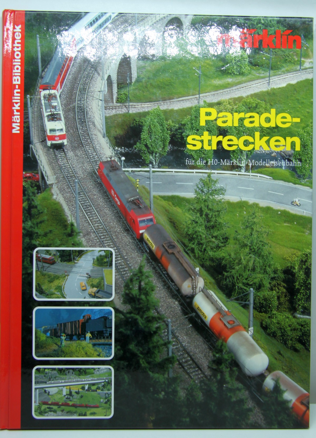 Buch 73, Autoren: Michael Siemens, Titel: Märklin - Bibliothek,  Paradestrecken für die H0 Märklin-Modelleisenbahn
