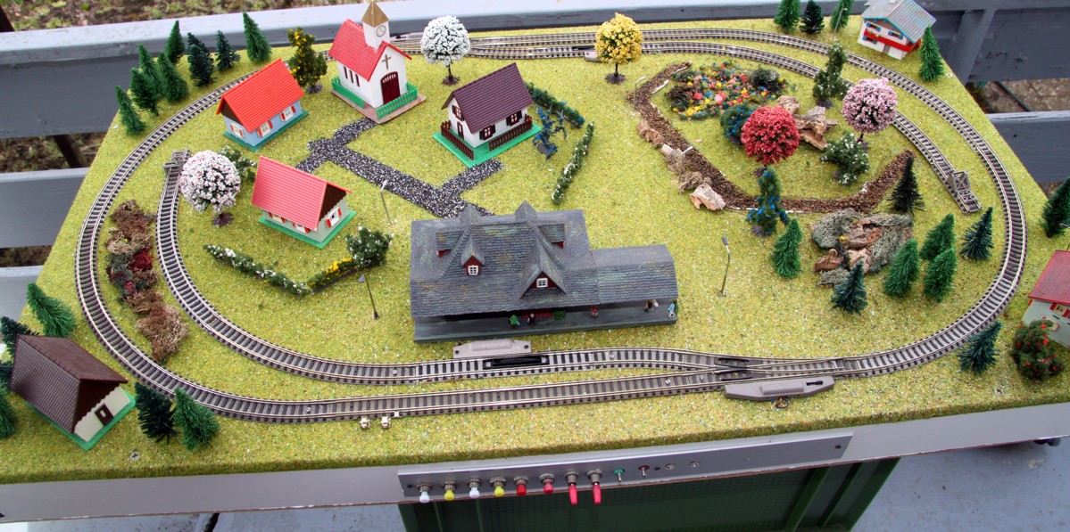 Modellbahnplatte Spur N, Platte 1