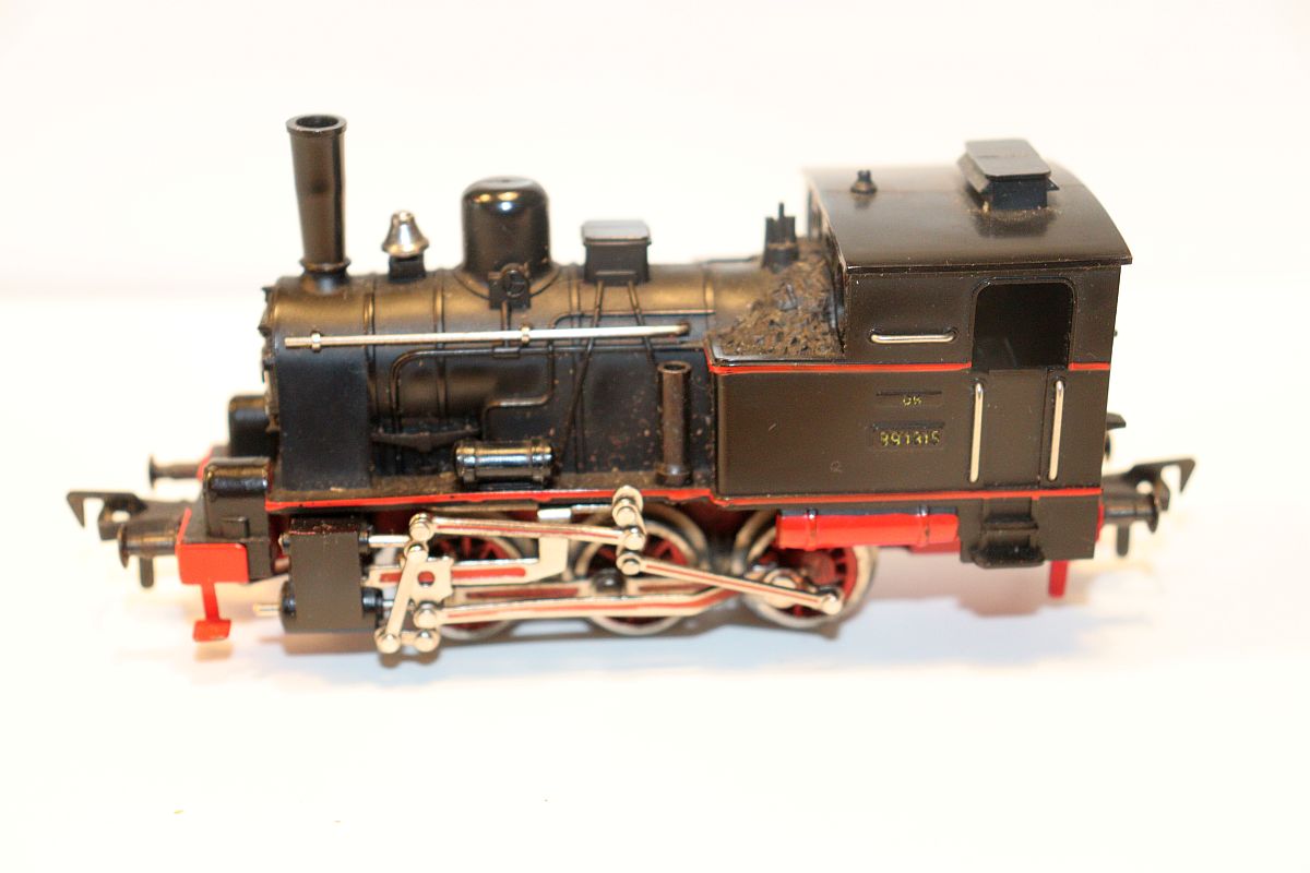 Fleischmann 1315, Steam locomotive tender locomotive BR 891315 of the DB, DC, gauge H0, without original packaging