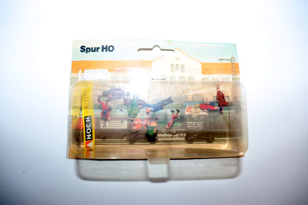 Noch 1183, 8 Bahnhofsfiguren, für Spur H0, in Originalverpackung