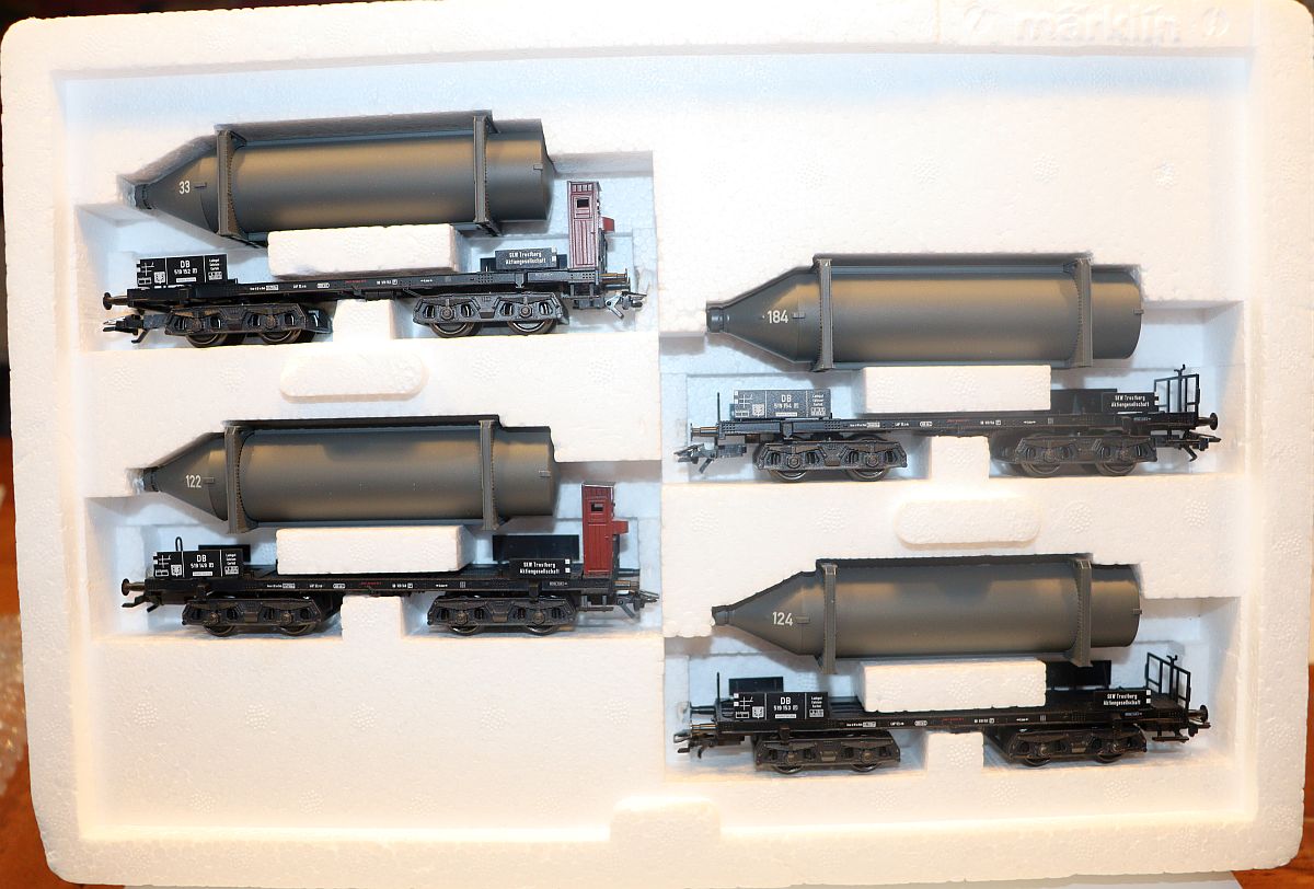 Märklin 48250, Wagen-Set ´Carbid-Flaschenwagen SKW Trostberg´
