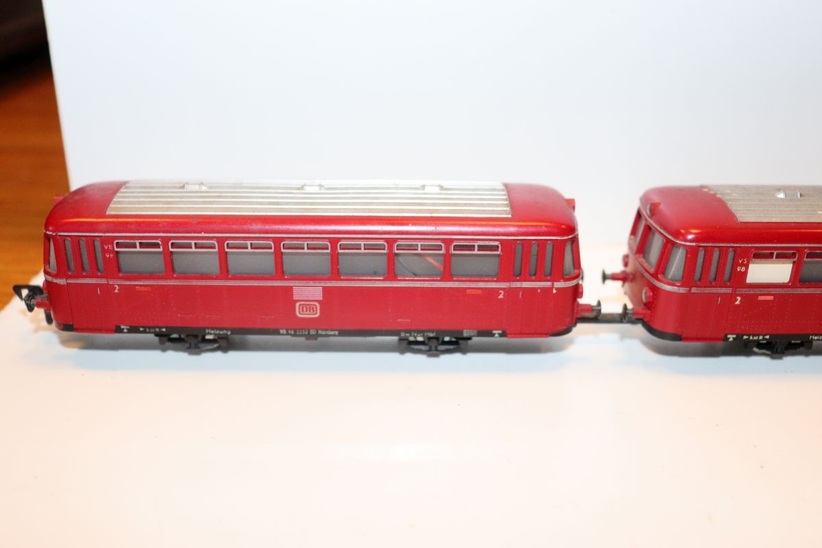 Fleischmann SW21259, Schienenbus Beiwagen VB 98 mit Steuerwagen VS 98 DB (ohne Antrieb)