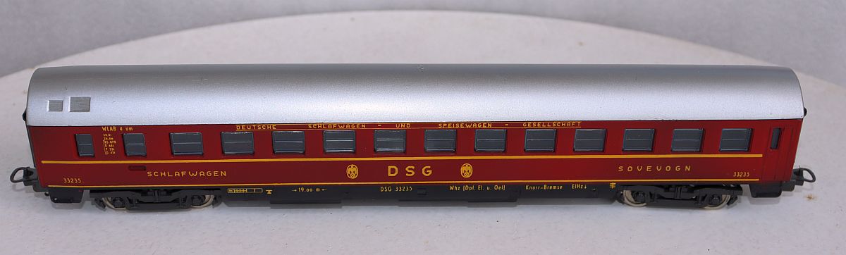 Lima 33235, SCHLAFWAGEN DSG SOVEVOGN,, for H0 gauge, 