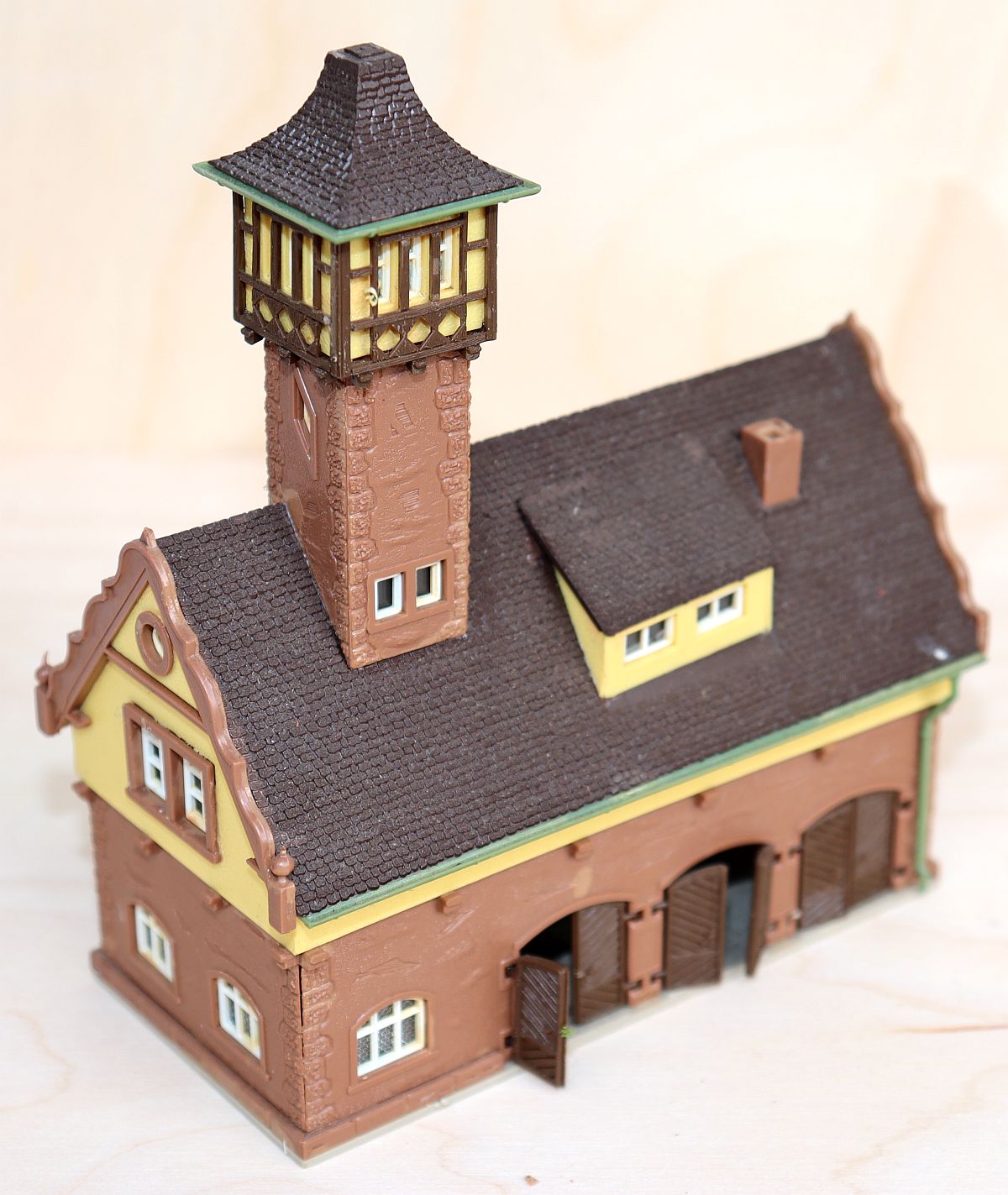 Model making N scale, fire station, SW19278, 
