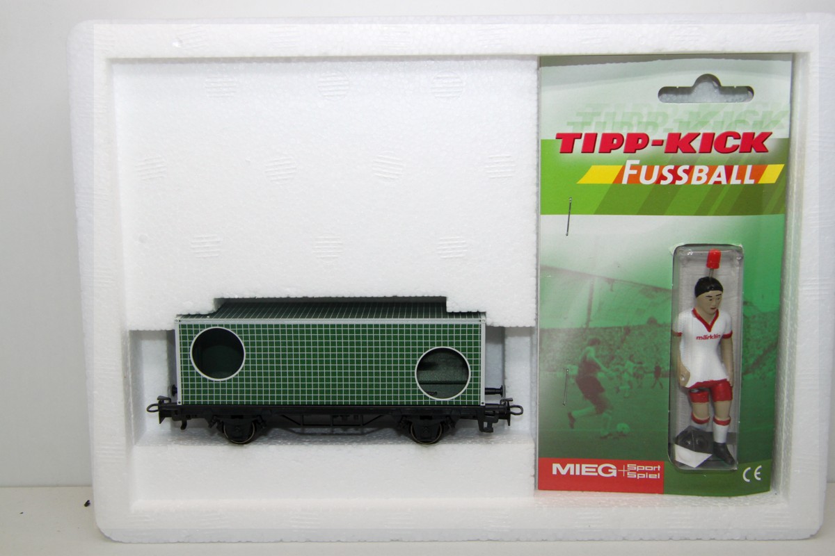 Märklin 44460, Tipp-kick Fußballwagen, AC, Spur H0, mit OVP