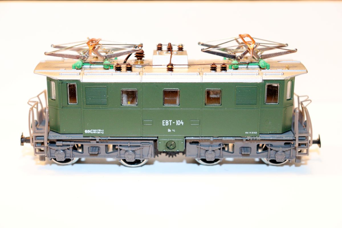 Kleinbahn SW21104, Elektrolok BE 4/4 EBT-104 der SBB , DC, für Spur H0, siehe Bilder