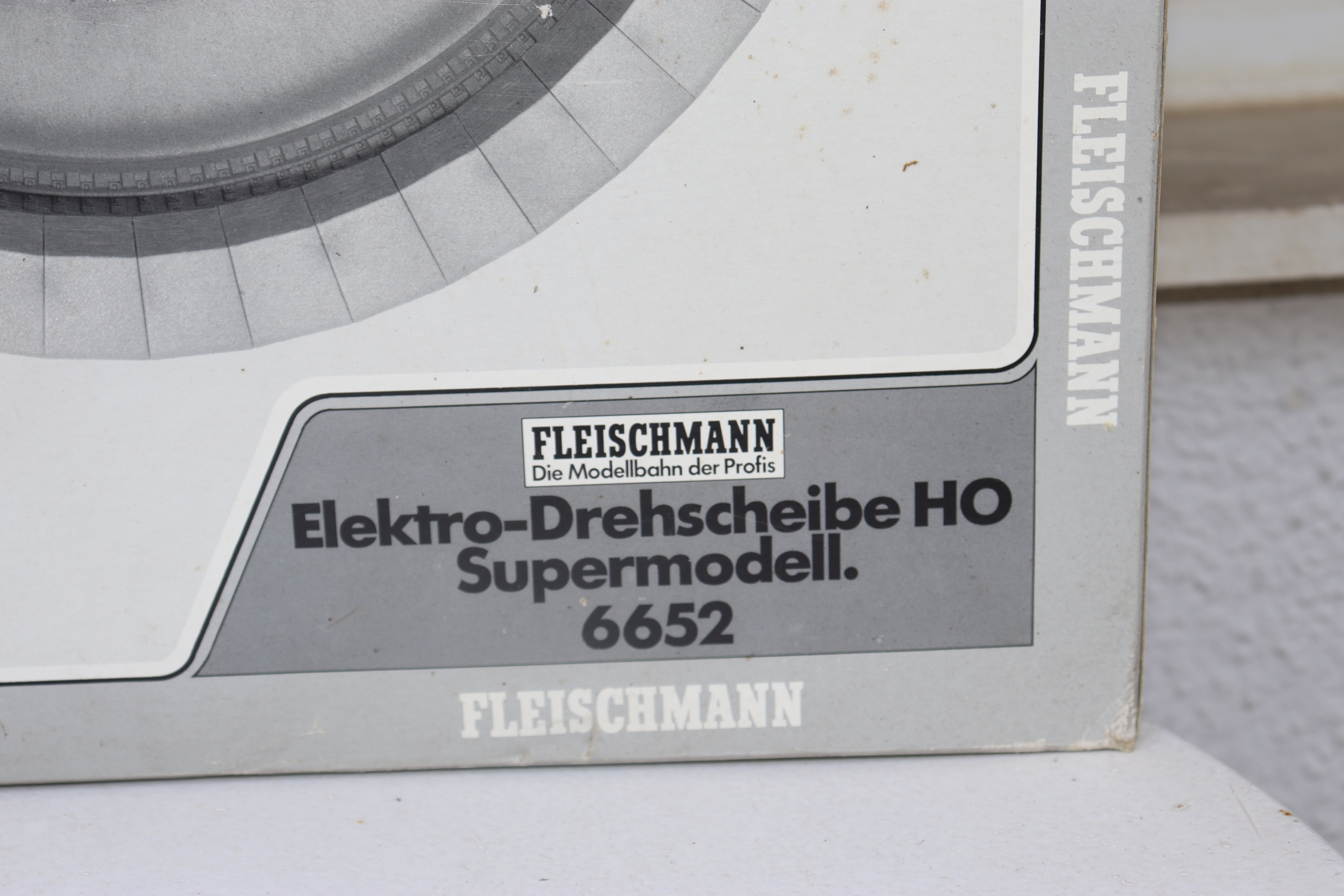 Fleischmann 6652, Elektrische Drehscheibe 