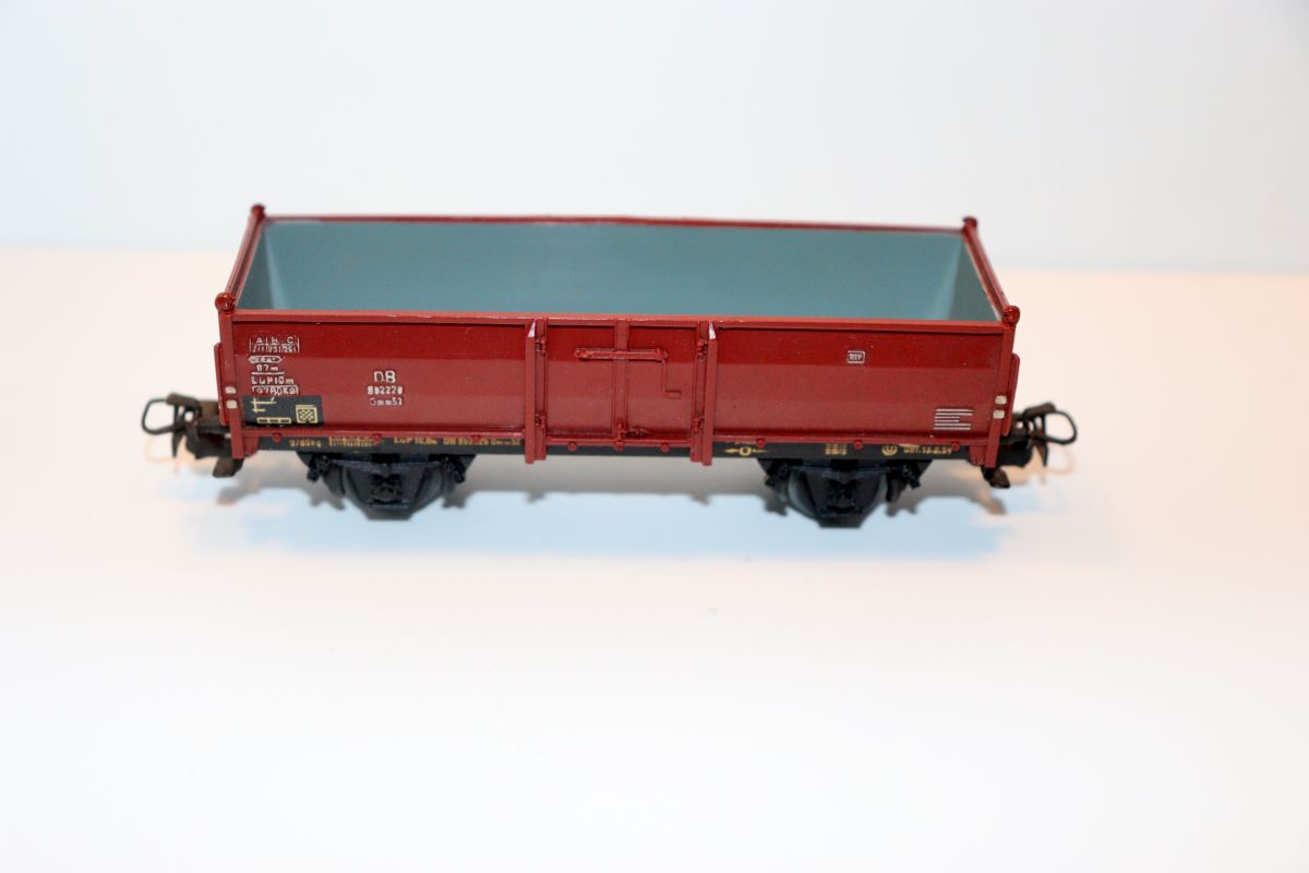   Märklin 4602, offener Güterwagen der DB, rotbraun, 