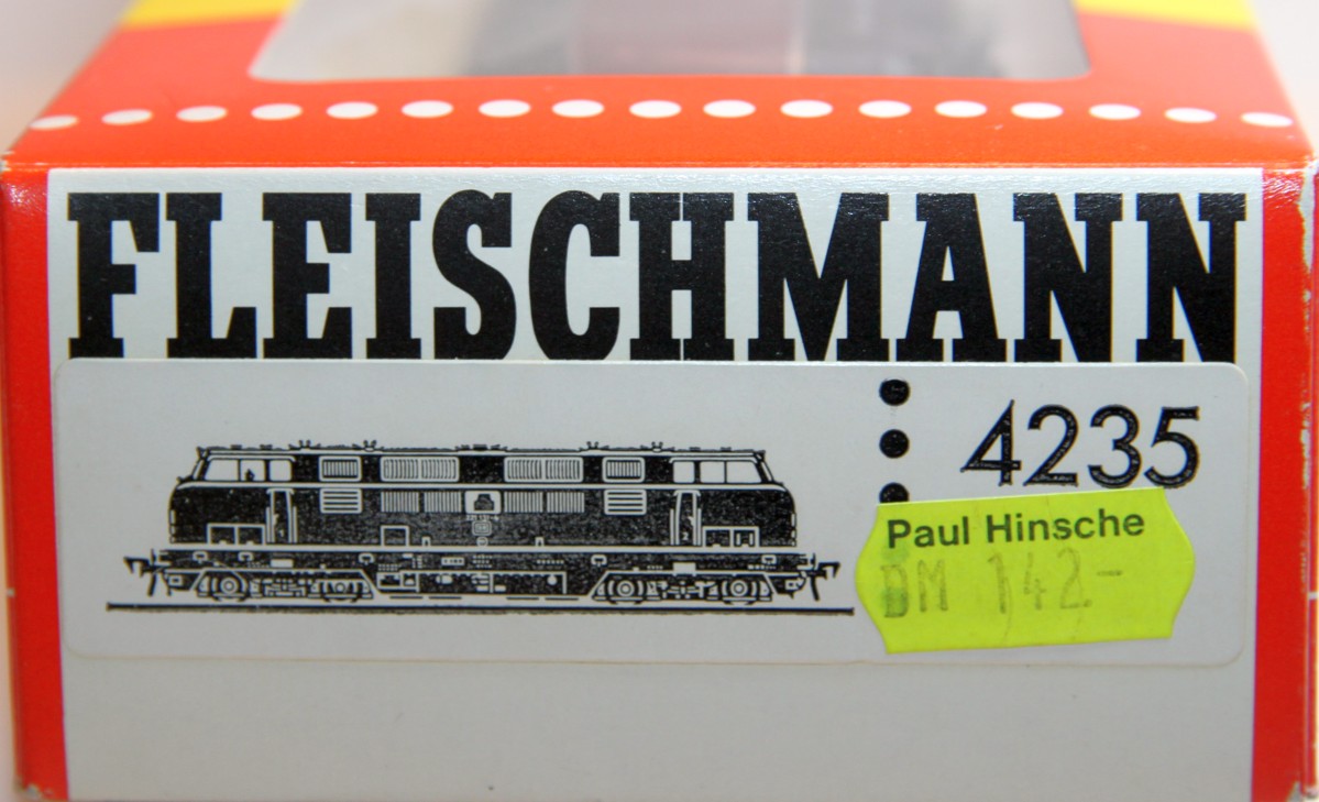 Originalverpackung Fleischmann 4235
