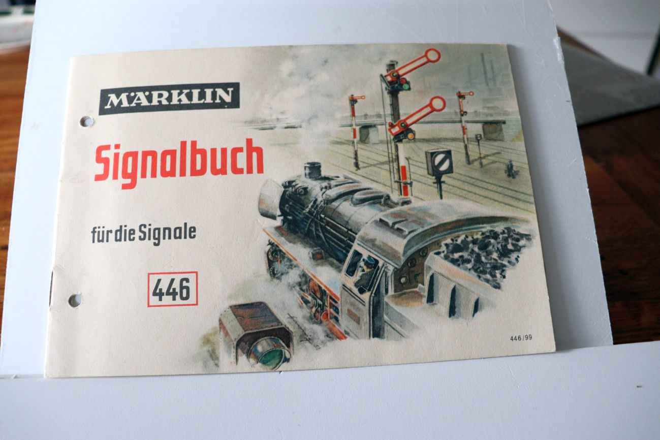 Märklin 445, Signalbuch für die Signale, Spur H0 