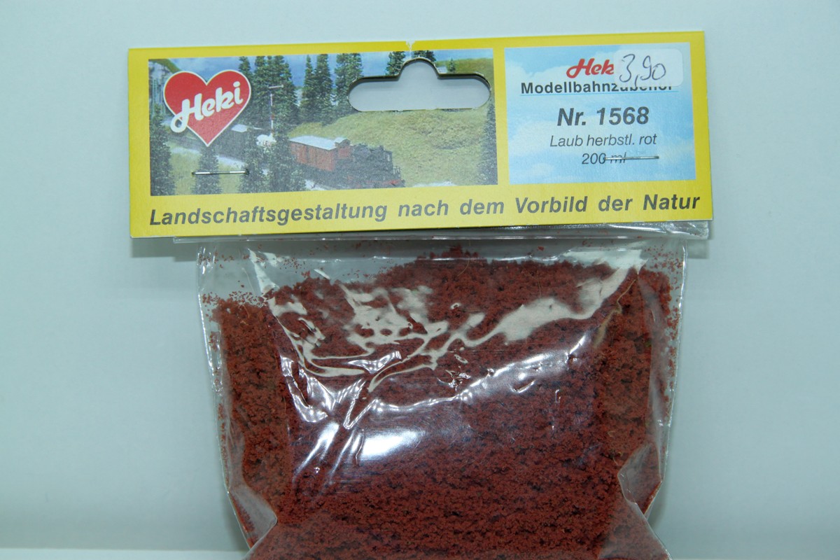 HEKI Flor Autumnal – 28 X 14 Cm, Gelb, Mikroflor Für Modellbau, Landschaftsgestaltung & Dioramen