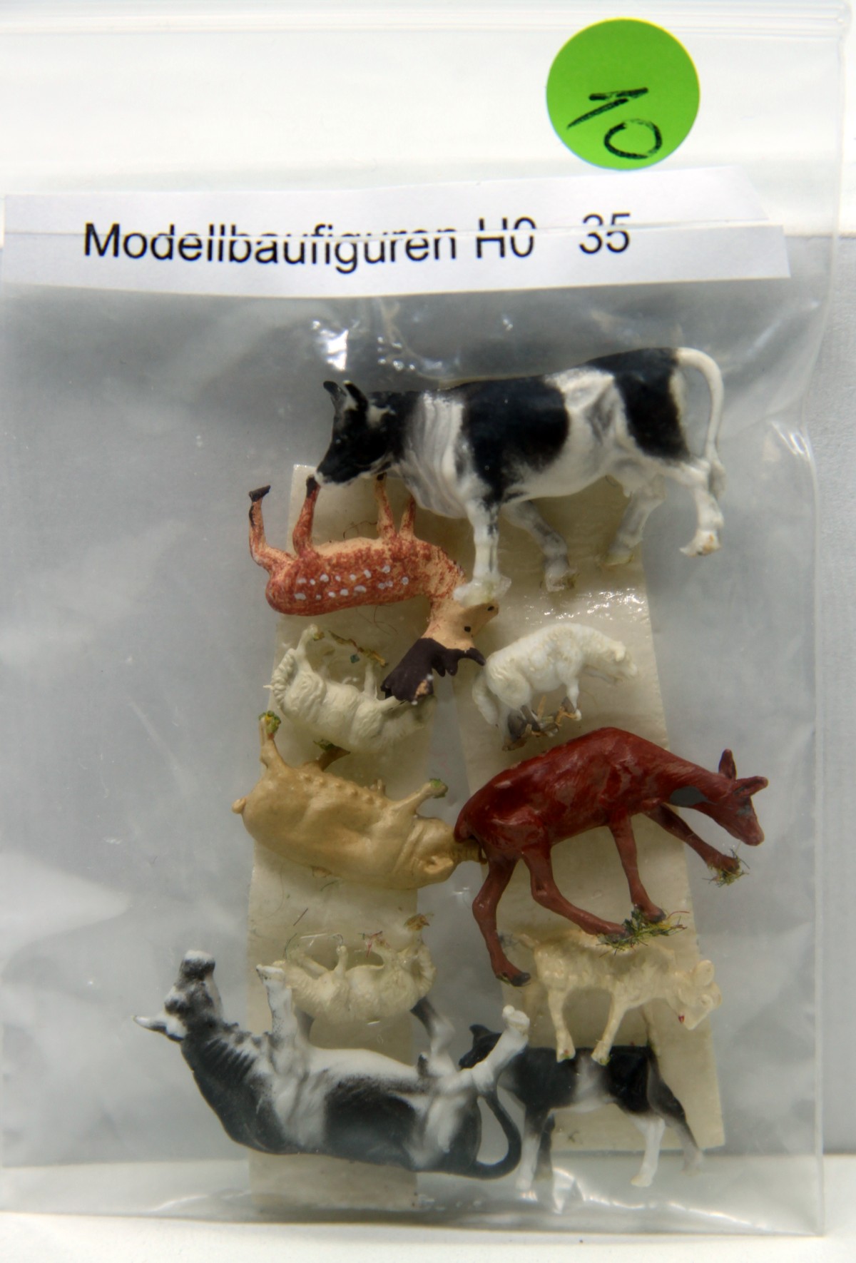  Modellbaufiguren-Set Nr. 35, diverse Tiere