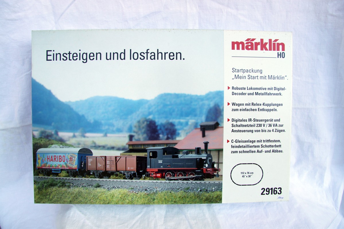 Märklin 29163, "My Start with Märklin" starter set. 230 volts., AC, H0 gauge,