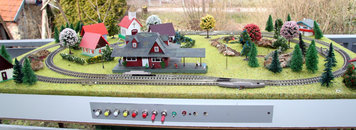Modellbahnplatte Spur N, Platte 1