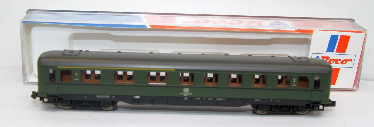  Roco 24233, Reisezugwagen 1./2. Klasse der DB, DC, Spur N, in OVP