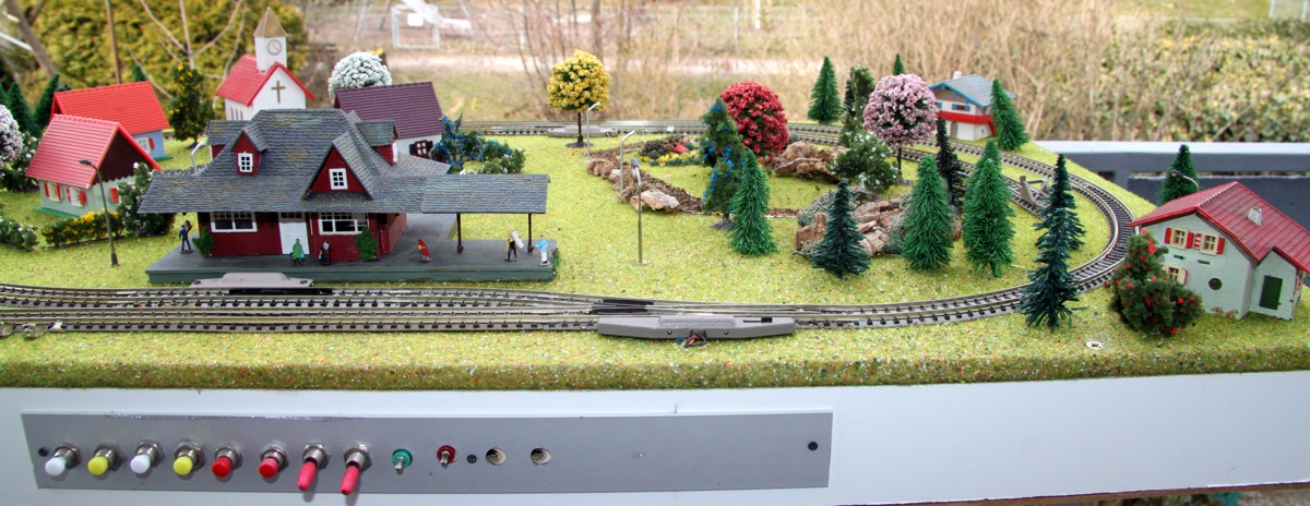Modellbahnplatte Spur N, Platte 1