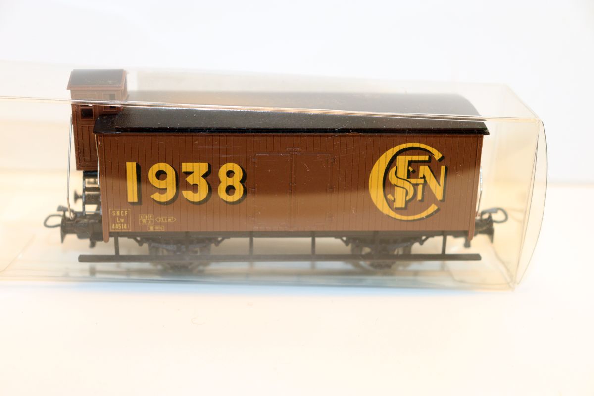 Märklin 4488, Wagen Set 50 Jahre SNCF, 3 verschiedene gedeckte Güterwagen