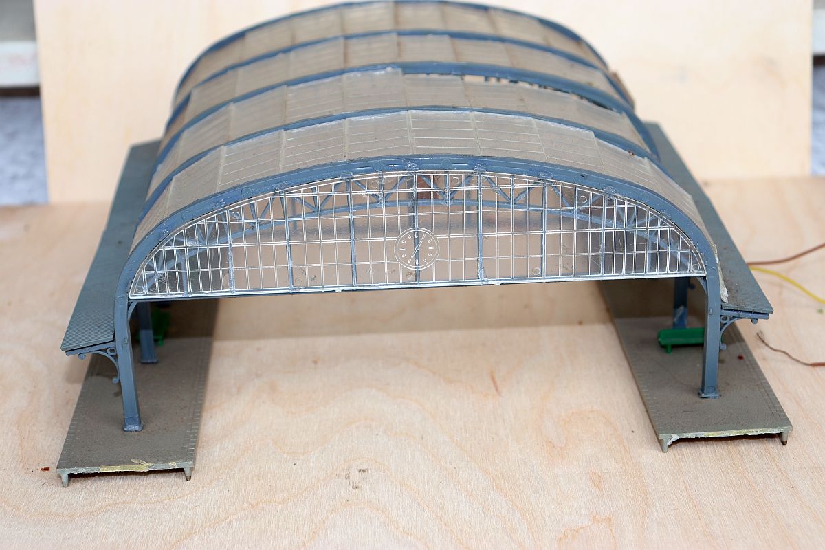 N scale model, platform roof, SW19261,