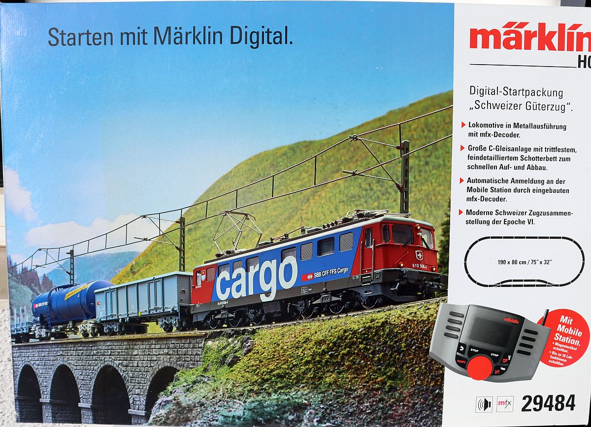 Märklin 29484, Digital-Startpackung "Schweizer Güterzug"