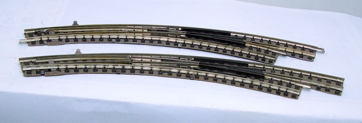 Fleischmann piccolo curved turnout right, grey, DC, N-gauge, 