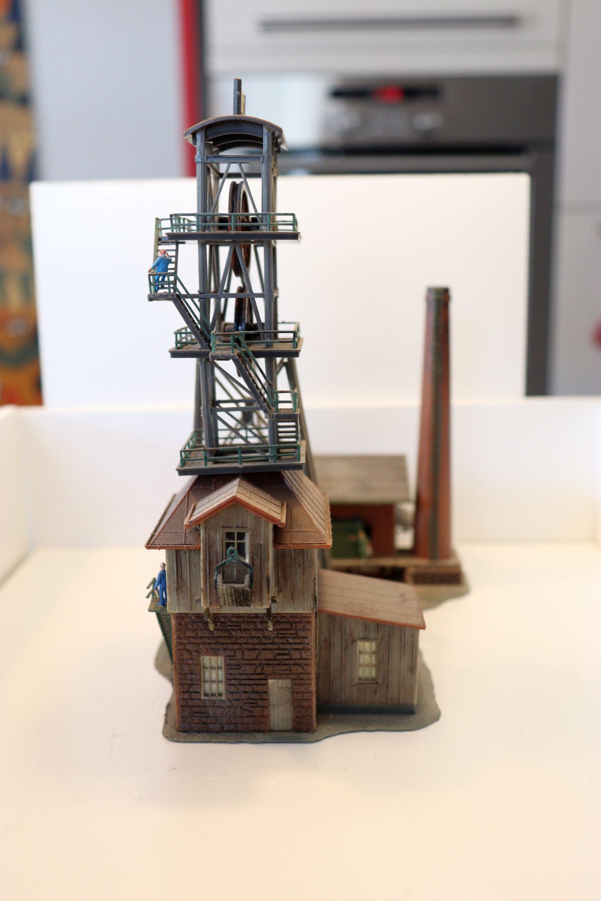 Model building SW21141, Faller mine "Königsgrube" (already assembled from a kit, the item comes from a dismantled layout), for N gauge,