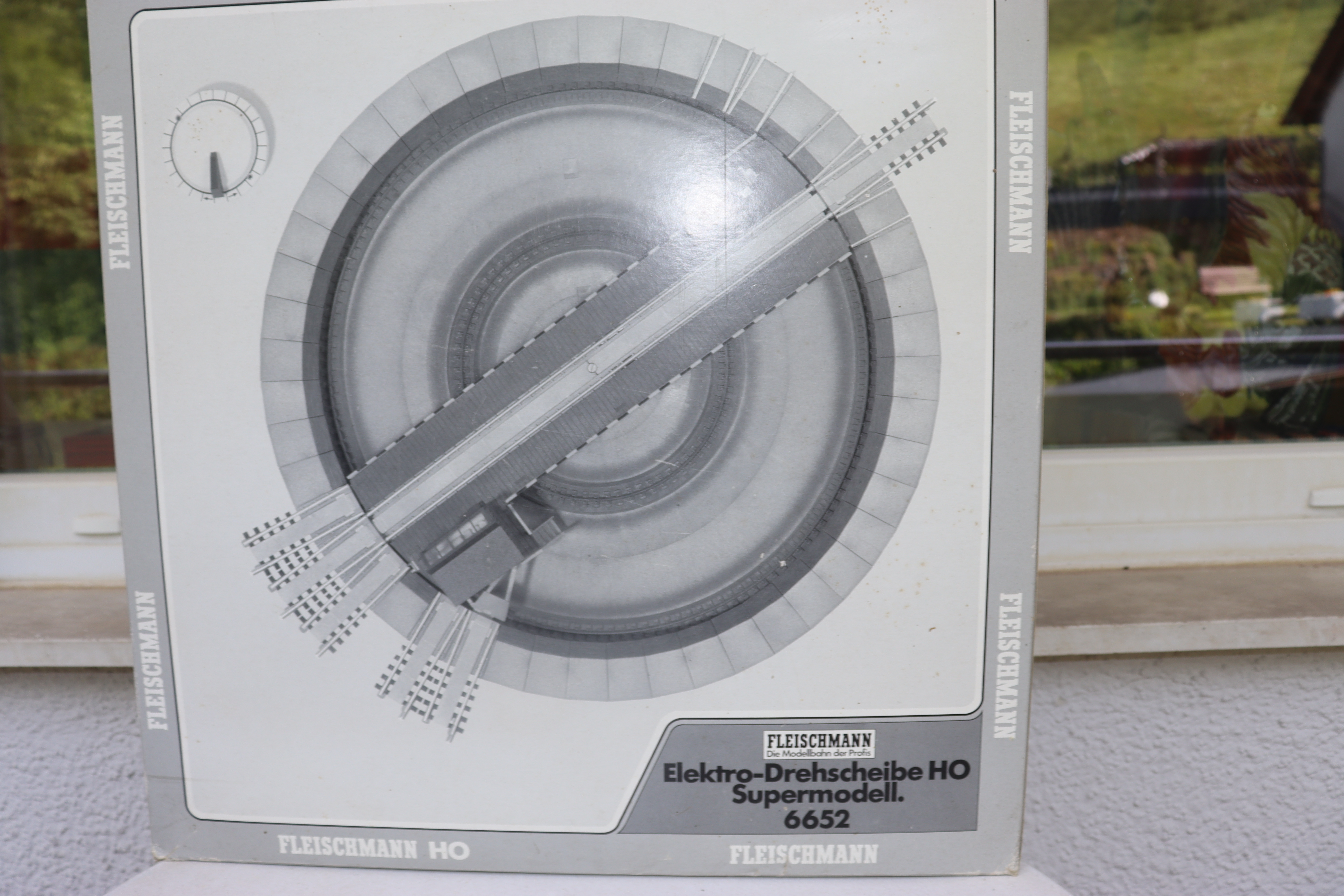 Fleischmann 6652, Elektrische Drehscheibe 