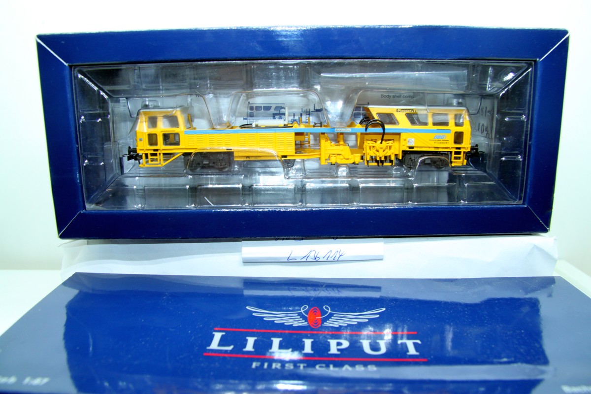 Liliput L136114 GSM Plasser & Theurer track tamping machine, DBG, DC, 