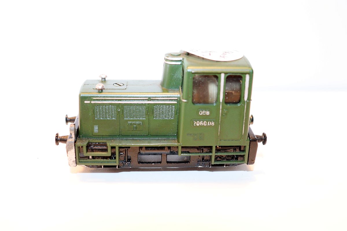 Kleinbahn 2060, Diesellok der ÖBB in grün, DC, Spur H0,