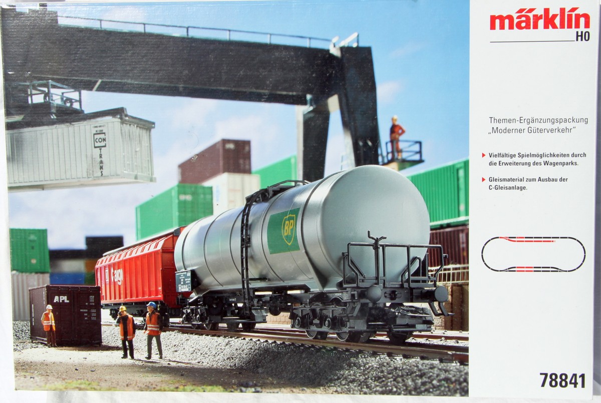 Märklin 78841, Themen-Ergänzungspackung "Moderner Güterverkehr"