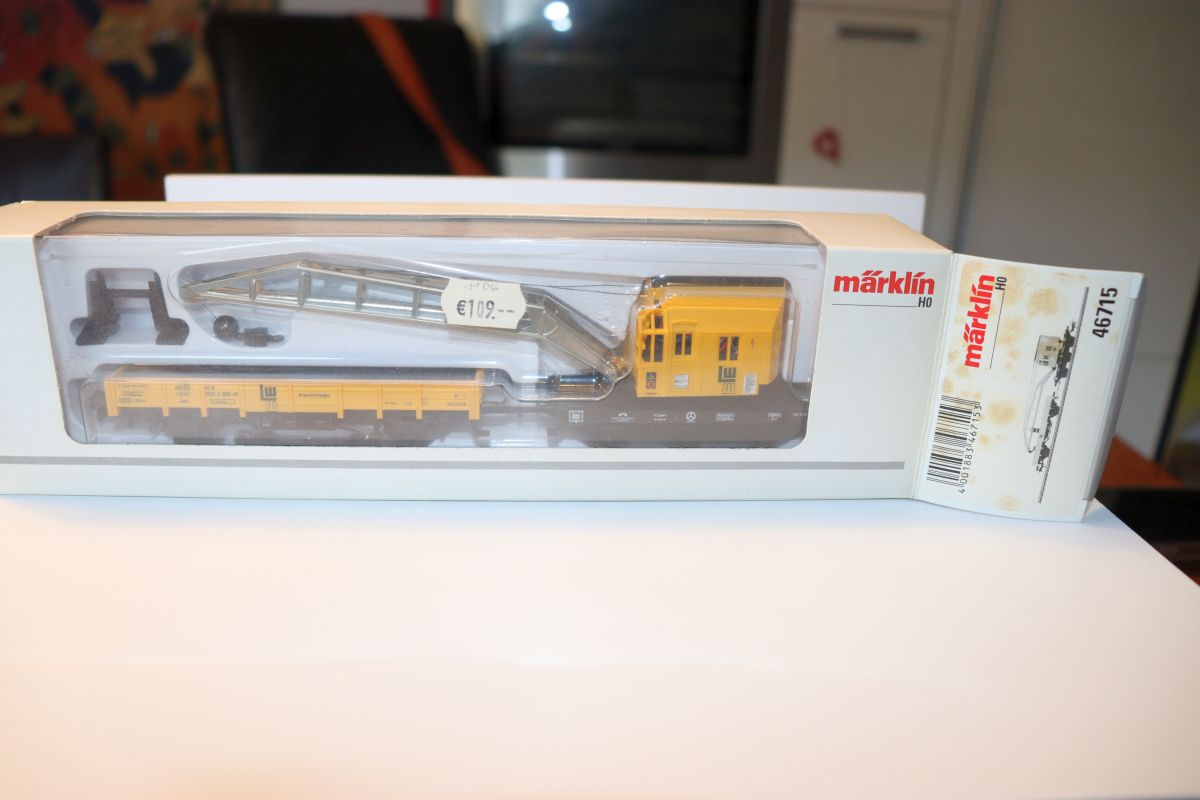 Märklin 46715, crane car set with digital functions, digital, AC, for H0 scale, 