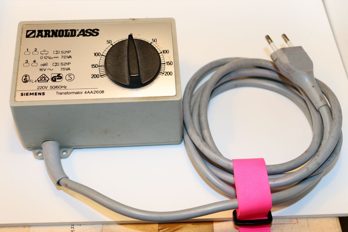 Arnold Transformator 4AA2608  (hergestellt von Siemens), DC, siehe Bilder 